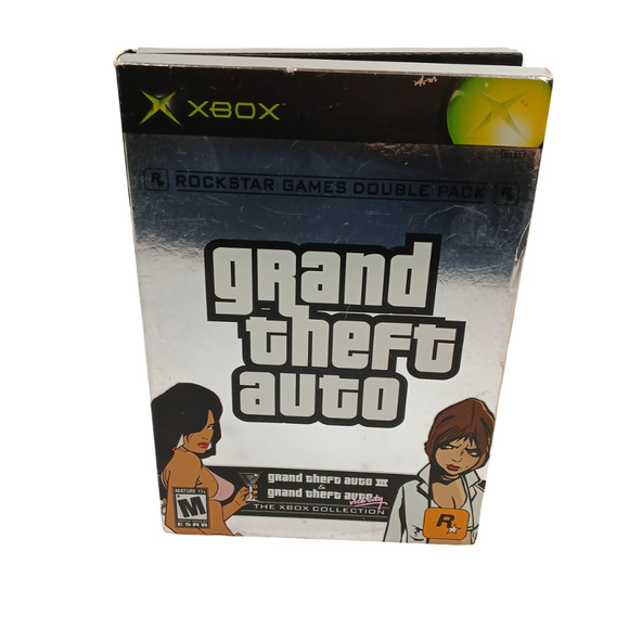 Lot of 2 Grand Theft Auto San Andreas / GTA III & Vice City The Xbox Collection - Picture 2 of 16